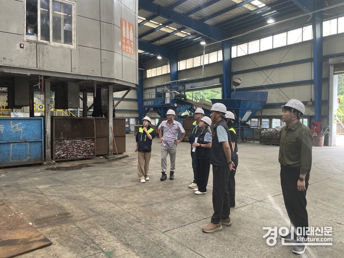 시흥도시공사가 여름철 폭염 노사합동 특별안전점검을 실시하고 있다. <사진=시흥도시공사>