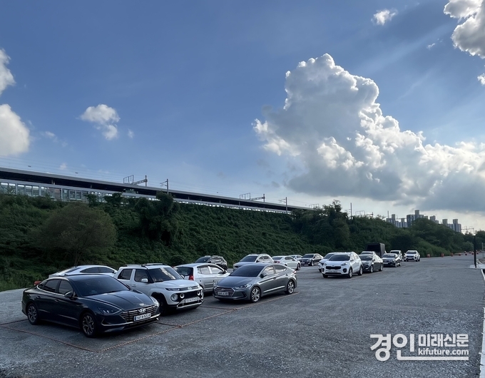 이천시 부발역 임시 공영주차장 모습. <사진=이천시>