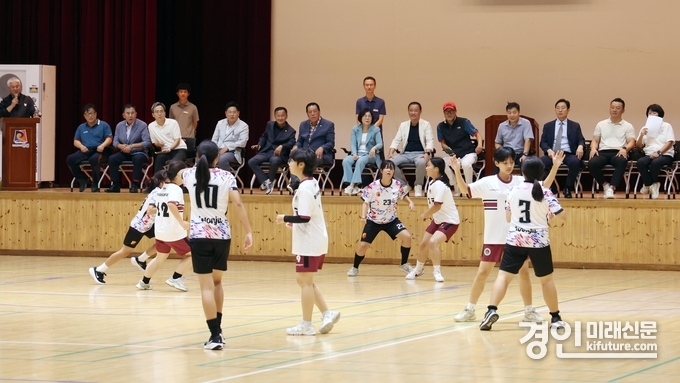 안성시가 '안성시장배 플라잉디스크대회'를 개최하고 있다. <사진=안성시>