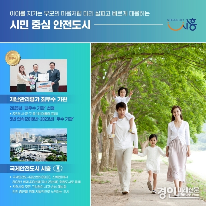 시흥시, 시민 중심 안전도시 홍보물. <사지=시흥시>