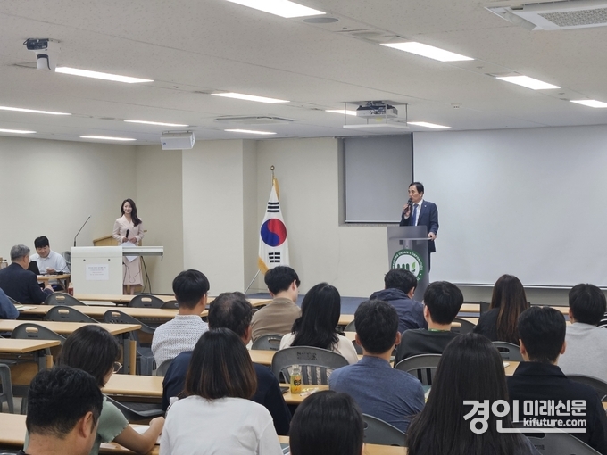 화성도시공사가 ‘청렴라이브 교육’을 실시하고 있다. <사진=HU공사>