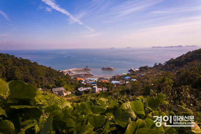 풍도에서 바라본 서해 바다. <사진=안산시>