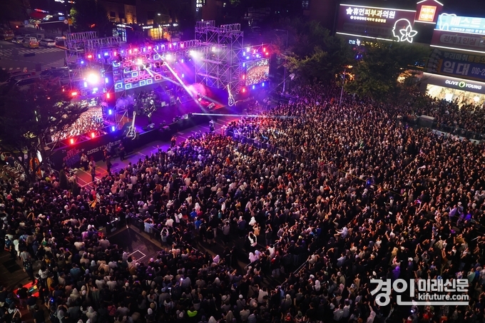 광명시가 2025 페스티벌을 개최하고 있다. <사진=광명시>