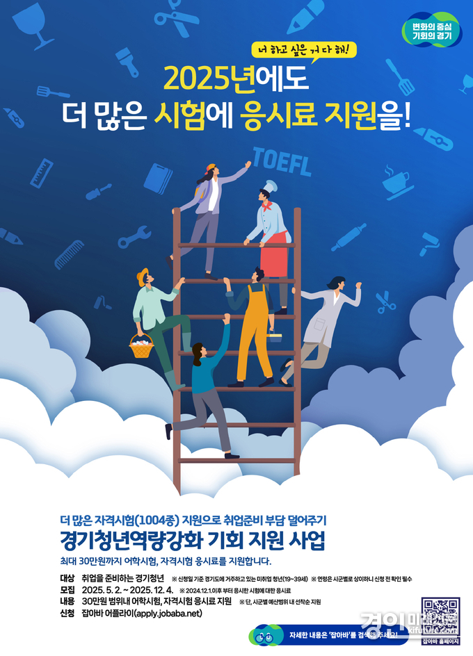 ‘경기청년 역량강화 기회지원’ 홍보물. <사진=경기도>