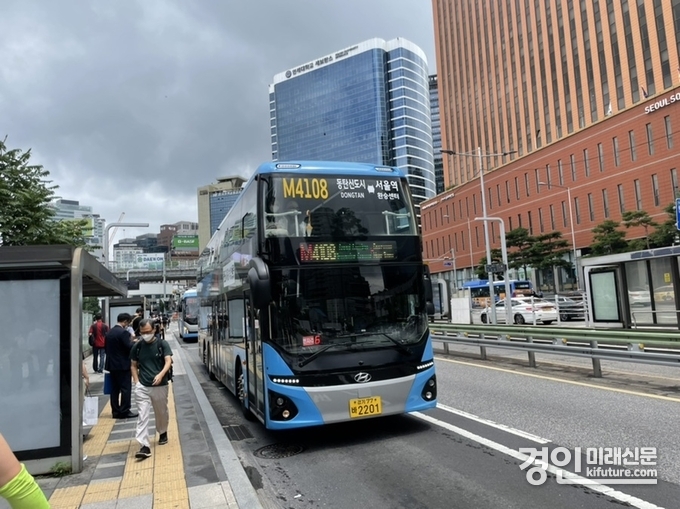 화성시 동탄과 서울역을 오가는 광역버스. <사진=화성시>