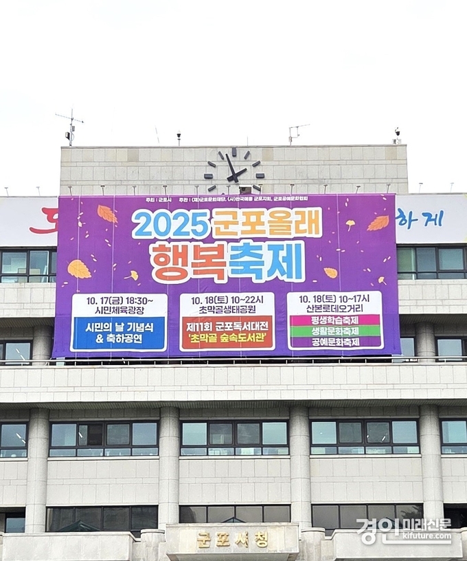 군포시청 전경. <사진=군포시>