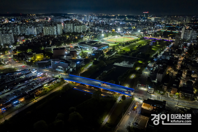 오산시 야간 전경. <사진=오산시>
