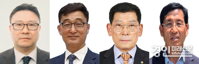 2025 군포시민대상 수상자 정재희·이재원·김만진·김선옥(왼쪽부터)씨. <사진=군포시>