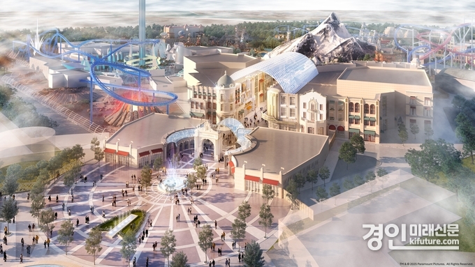 화성국제테마파크 조감도. <사진=파라마운트사>