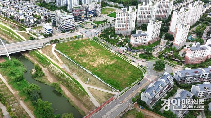 화성시 오산동 1010 일원 화성시립미술관 부지 전경. <사진=화성시>