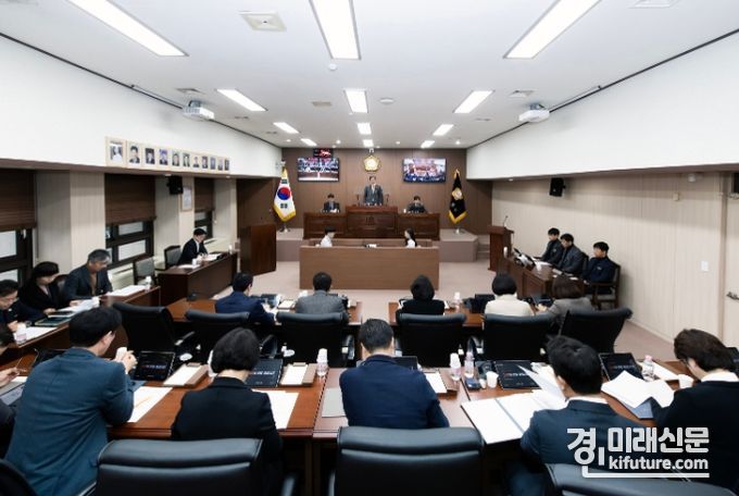김포시의회 제229회 정례회 제2차 본회의 모습. <사진=김포시의회>