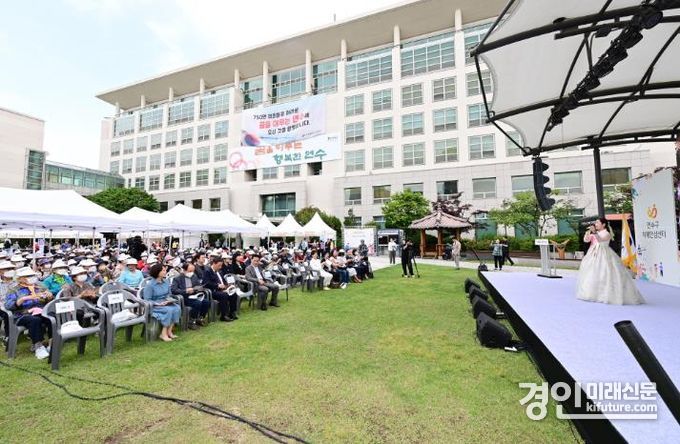 인천 연수구가 한마음 공장에서 행사를 진행하고 있다. <사진=연수구>