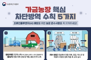 안성시, AI 의심축 추가 발생 따른 재발방지 총력