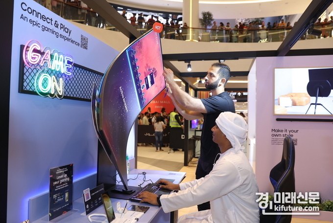 두바이몰 삼성전자 ‘스마트싱스’ 팝업스토어 모습. <사진=삼성전자>
