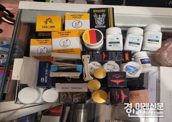 인천 특사경이 압수한 물품. <사진=인천시>