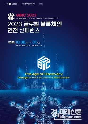 2023 블록체인 붐 조성 홍보물. <사진=인천시>