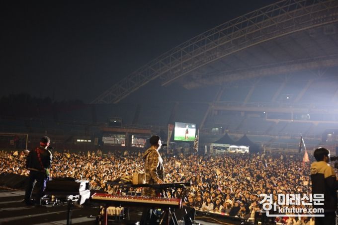 ‘경기인디뮤직페스티벌 2023 공연 모습. <사진=안산시>