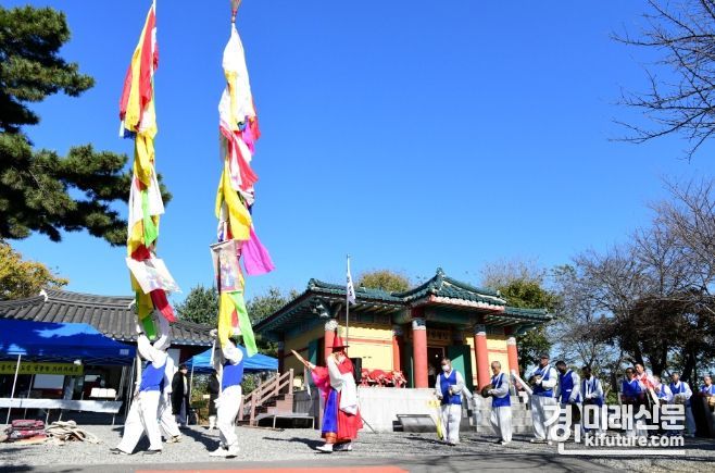 안산시가 2023 잿머리 성황제를 개최하고 있다. <사진=안산시>