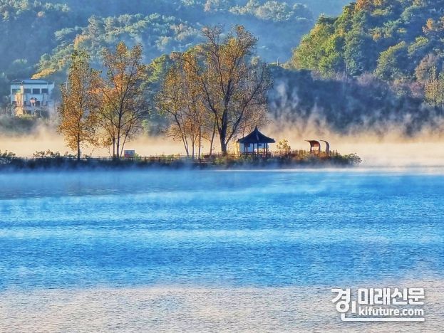(금상) 이애란 作 '금광호수의 아침'. <사진=안성시>