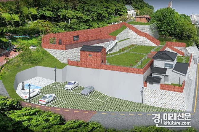 인천시 중구 송학동1가 8-3번지 일원, 개항장 역사 산책 공간 조성 및 자원 특화사업 조감도. <사진=인천시>