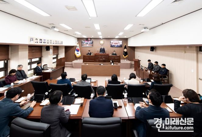 김포시의회 본회의 모습. <사진=김포시의회>