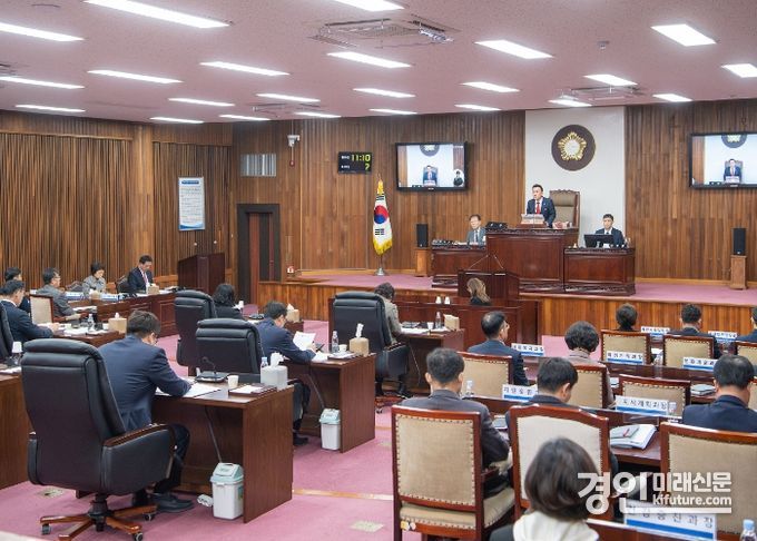 제69회 여주시의회 임시회 모습. <사진=여주시의회>