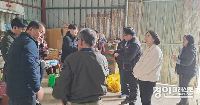 안성시가 과수 저온피해 예방에 총력 대응을 하고 있다. <사진=안성시>