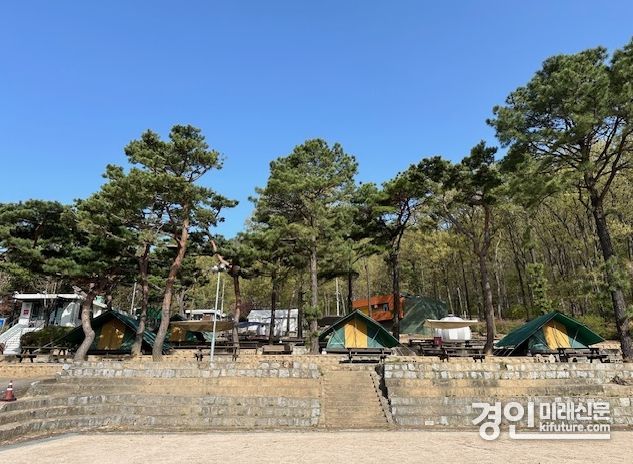 국화리학생야영장 전경. <사진=인천시교육청>