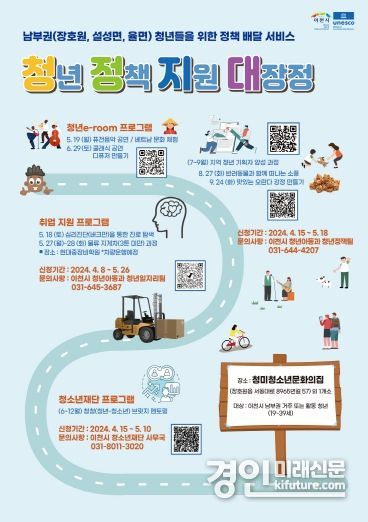 이천시, 남부권 청년을 위한 정책 배달서비스 홍보물. <사진=이천시>