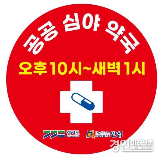 안성시, 공공심야협력약국 운영 이미지. <사진=안성시>