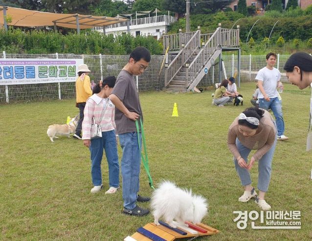 여주시가 반려동물 문화교실을 운영하고 있다. <사진=여주시>