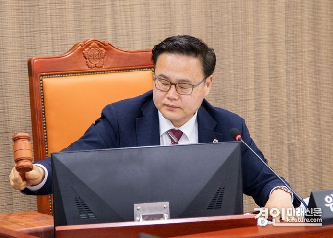 경기도의회 의회운영위원회가 제375회 임시회(폐회중) 상임위원회 회의를 개최하고 있다. <사진=경기도의회>